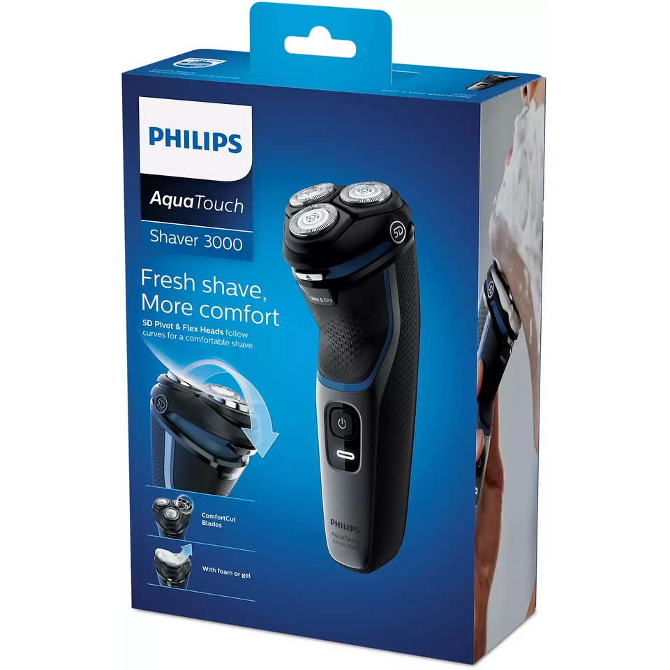 Máy cạo râu Philips S5083, S3122 mẩu mới 2022 thay thế S5083 - Hàng phân phối chính hãng