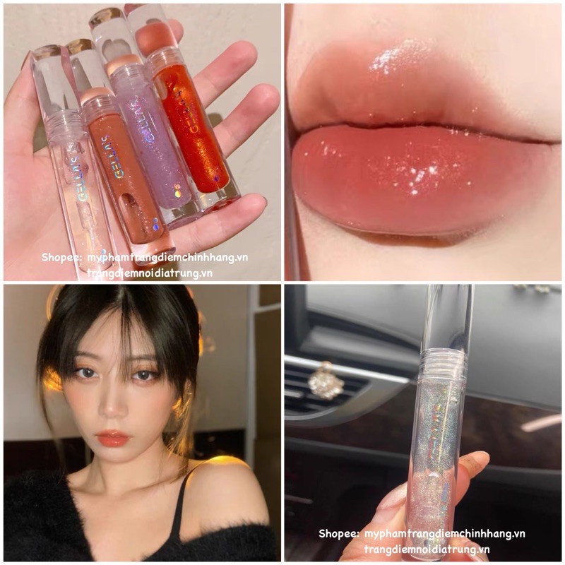 Son Bóng Glasting Water Gloss - Son Tint Bóng Nội Địa Trung Dupe Romand