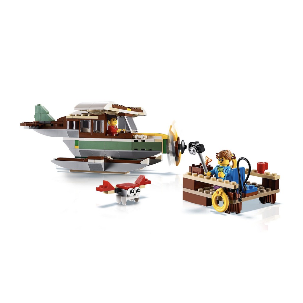 Lego HaHa - Lego Creator - Nhà Thuyền Trên Sông - 31093