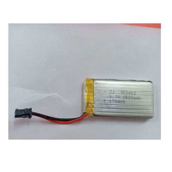 Xuongpinoto Pin sac lipo 3.7v 1500mah chân dăm đen càng cua cho máy bay cỡ lớn hàng 80%