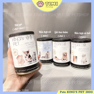 Pate kingpet chó mèo 380g king pet pate