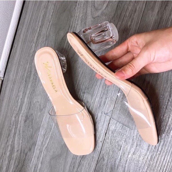 Dép Nữ Quang Ngang Cao 5 Phân Đẹp Mê Ly Đế 5 Phân Chắc Chắn Quai Trong Sang Trọng Bảo Hành 6 tháng Size 35 - 39