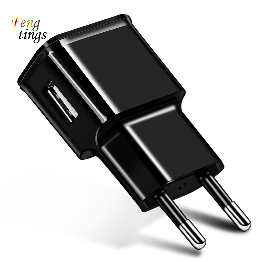 Củ Sạc Một Cổng USB 5V EU / US Tiện Dụng Mang Theo Du Lịch Cho Android