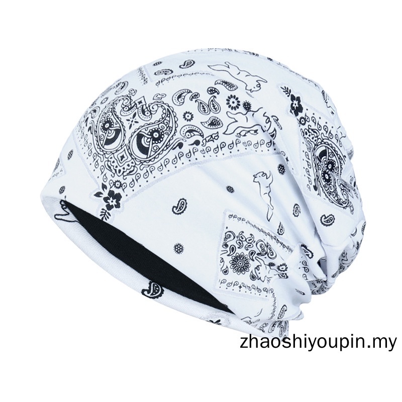 Mũ Trùm Đầu Bằng Cotton Mềm Thoáng Khí Phong Cách Hip Hop Cho Nam Và Nữ