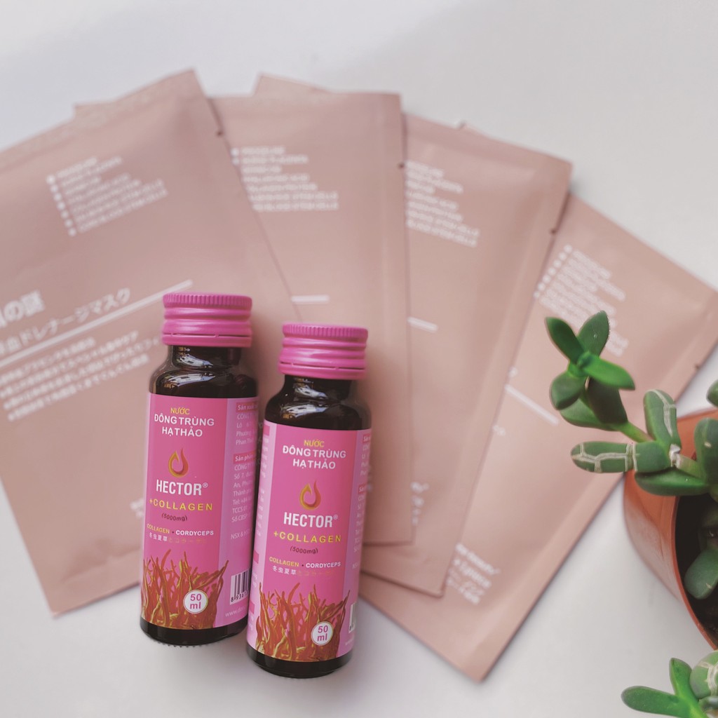 [Chính Hãng] Nước Đông Trùng Hạ Thảo Hector Collagen - Tách lẻ 5 Chai | BigBuy360 - bigbuy360.vn