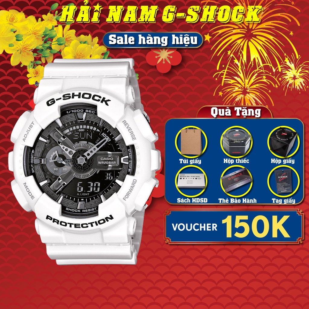 Đồng hồ nam G-SHOCK GA-110GW-7A | GA-110 | GA110 | Full phụ kiện