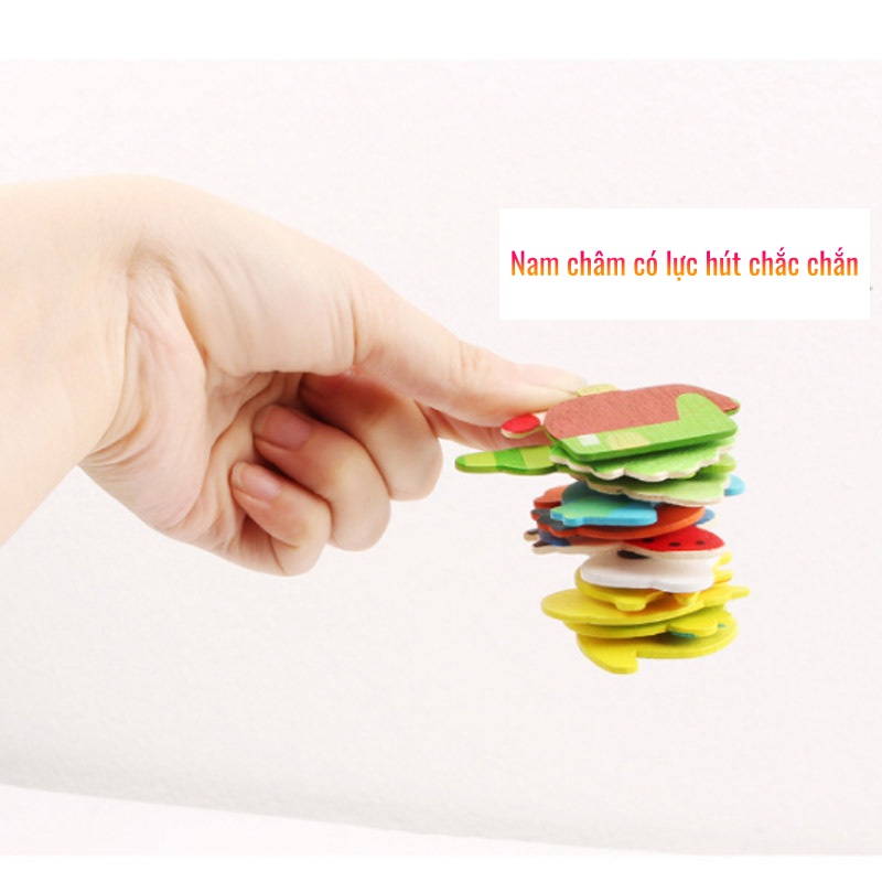 Combo 12 miếng hít tủ lạnh hình thú ngộ nghĩnh đáng yêu