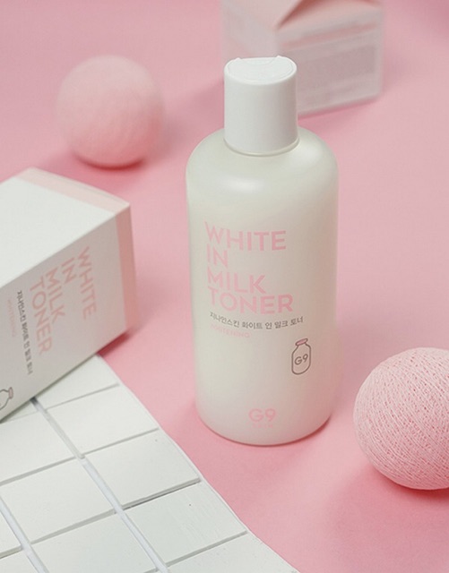 Nước Hoa Hồng Dưỡng Ẩm G9 Skin White In Milk Toner