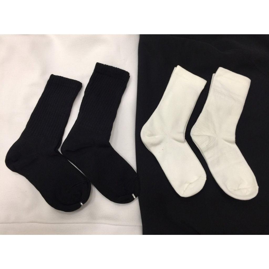 Tất Cao Cổ Combo 2 đôi-2 màu siêu dày dặn,khử mùi kháng khuẩn