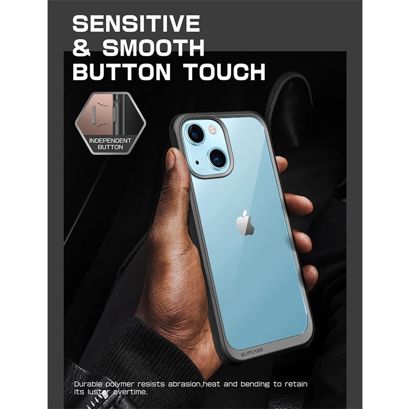 Ốp Điện Thoại SUPCASE Trong Suốt Cho iPhone 13 6.1 inch 2021