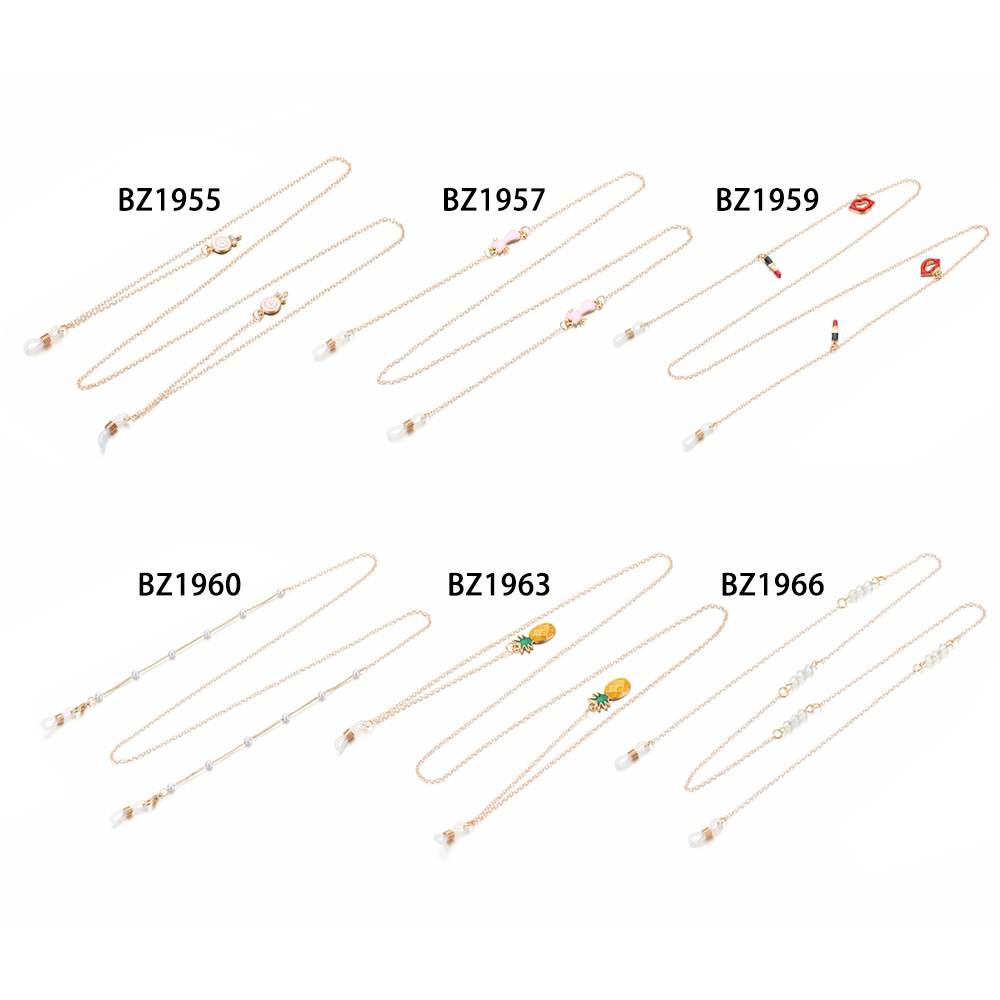 Dây đeo kính mặt dây hình quả dứa thời trang dành cho nữ