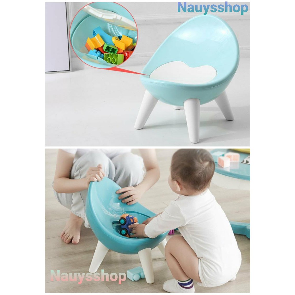 Bộ bàn ghế trẻ em mẫu giáo phong cách Hàn Quốc, bộ 1 bàn 1 ghế hình quả trứng chống mỏi lưng cho bé | BigBuy360 - bigbuy360.vn