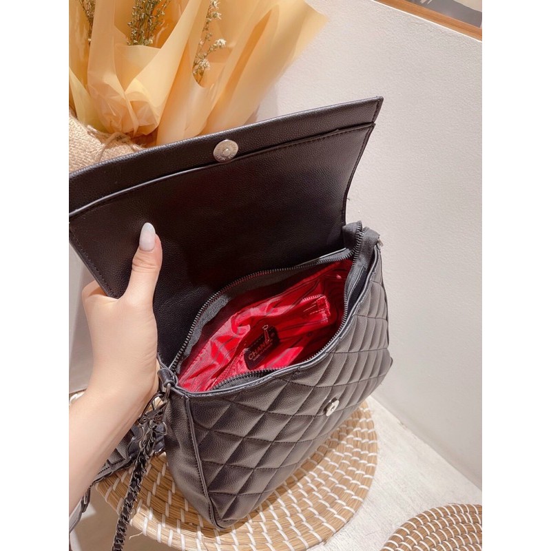 Túi chsnel full đen size 22