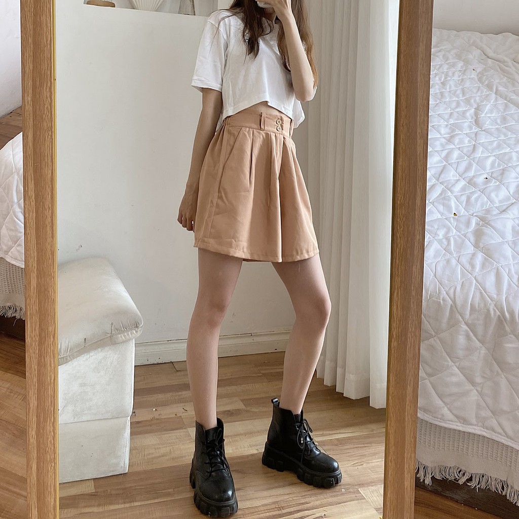 Quần short ống rộng ulzzang | BigBuy360 - bigbuy360.vn