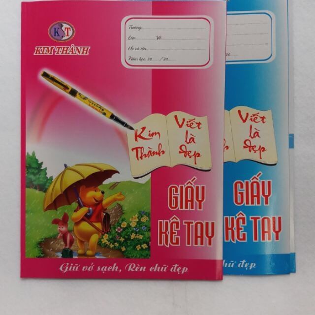 Giấy kê tay KT,giấy kê tay học sinh [VPP Nam Ngân]