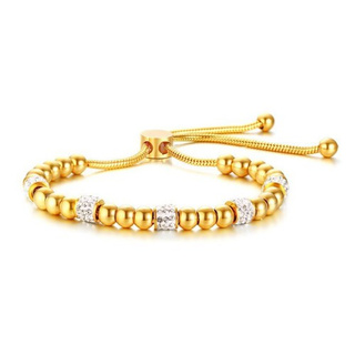 Lắc tay bi dây rút thép titan ko rỉ tt 3572