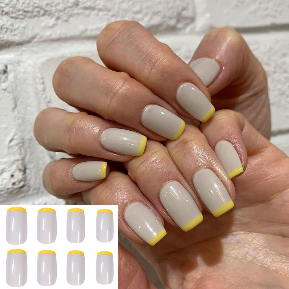 🍒Áo Thun Tay Ngắn Cổ Tròn In Chữ Thời Trang Dành Cho Nữ🍒 Hộp 24 Móng Tay Giả Đầu Vuông Có Thể Tháo Rời Che Phủ Toàn Diện | BigBuy360 - bigbuy360.vn