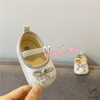 Giày Búp Bê Đính Nơ Dễ Thương Đáng Yêu Cho Bé