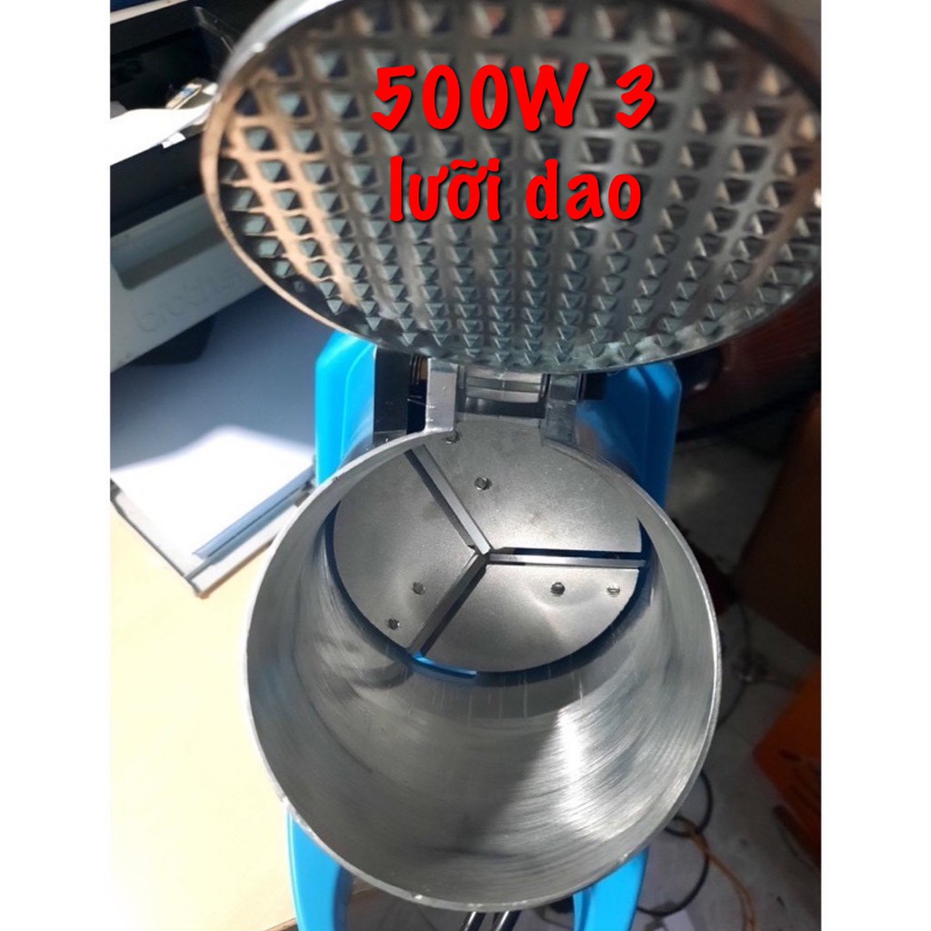 ( RẺ VÔ ĐỊCH) Máy Bào Đá 3 Lưỡi Dao 500W Siêu Mạnh Siêu Khỏe