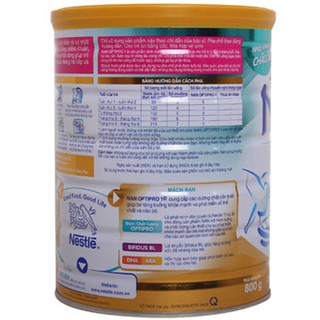 Sữa bột Nan Optipro Số 1 800g [MẪU MỚI 2018]