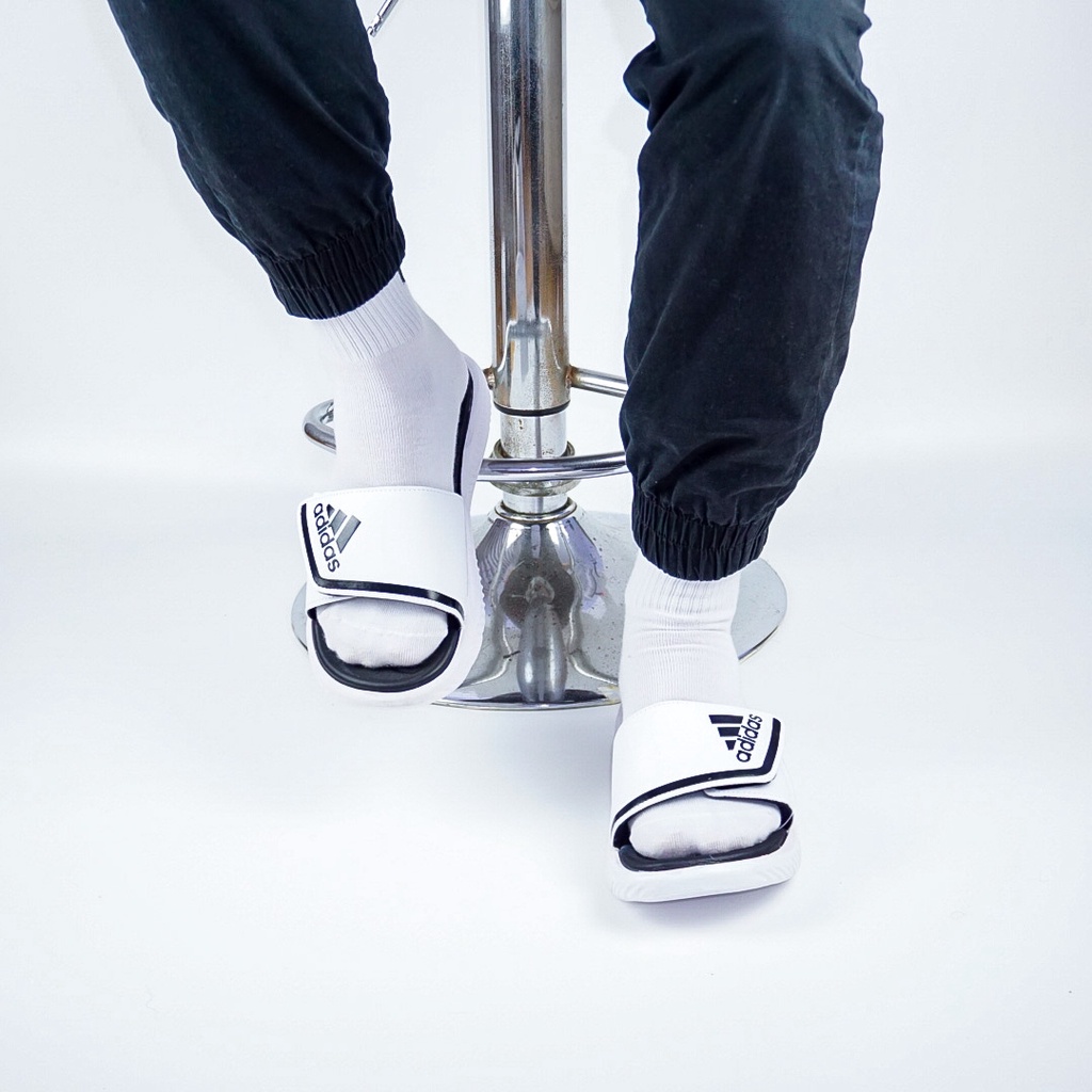 Dép adidas Alphabounce nam  - quai ngang dán xé