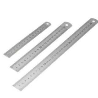 Thước dẹp thép không rỉ 150mm, 200mm, 300mm[sale99]