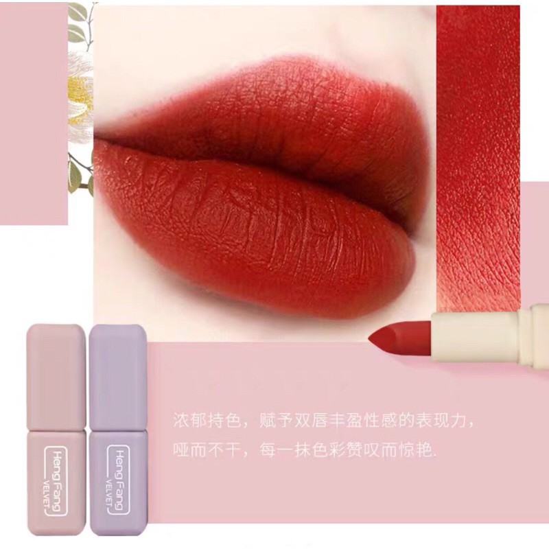 Hot trend HOT TREND SET 3 THỎI SON LÌ HENGFANG HOT HIT