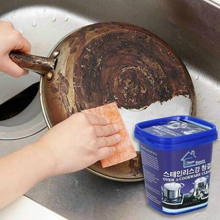 KEM TẨY XOONG NỒI, HỘP CỌ XOONG NỒI CHÀO HÀN QUỐC
