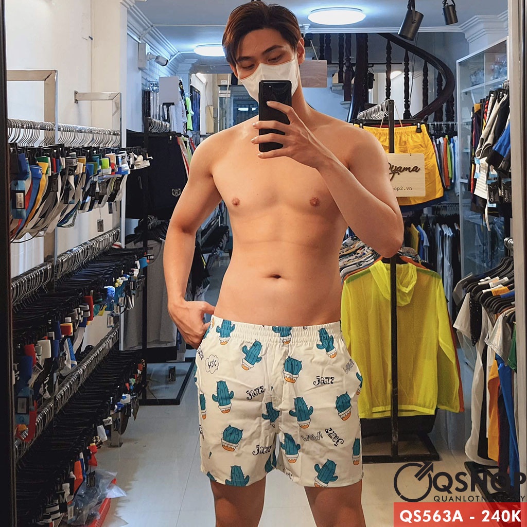 Quần short đi biển, đi chơi QSHOP QS563