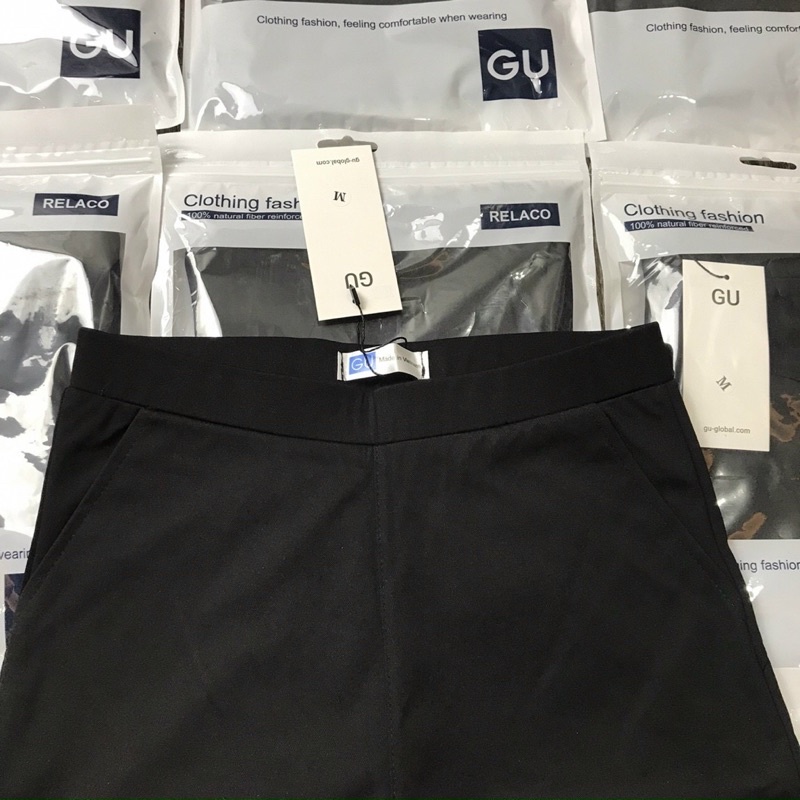 Quần legging lửng  nâng mông VNXK_ Quần legging  ngố nâng mông