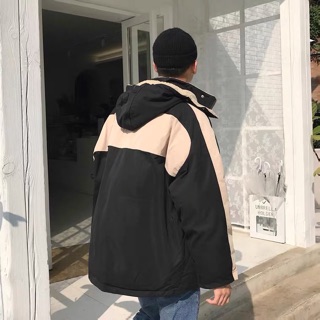 Áo phao nam dáng oversize - Hàng order