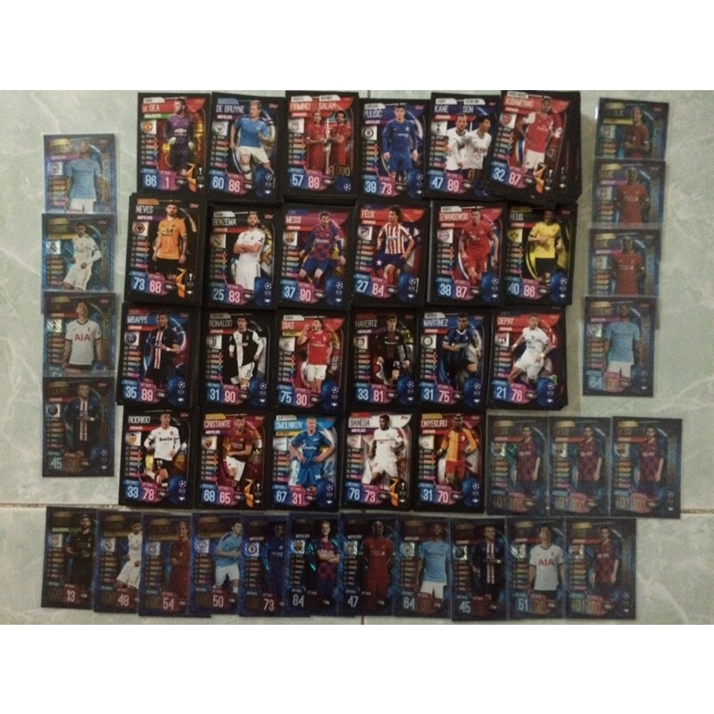 Thẻ cầu thủ bóng đá match attax