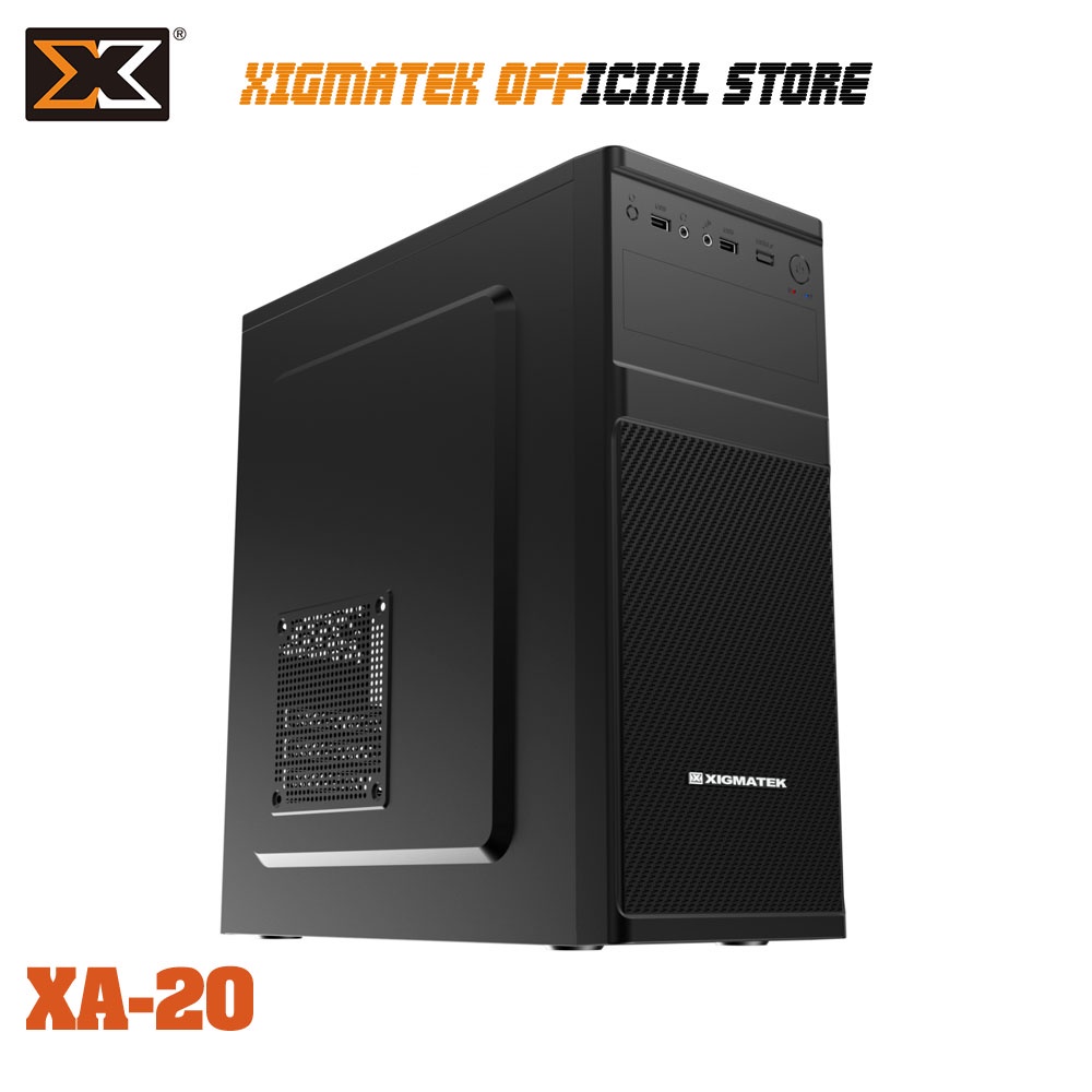 [Giá hủy diệt] Vỏ case computer Xigmatek XA-20 (MidTower/Màu Đen)