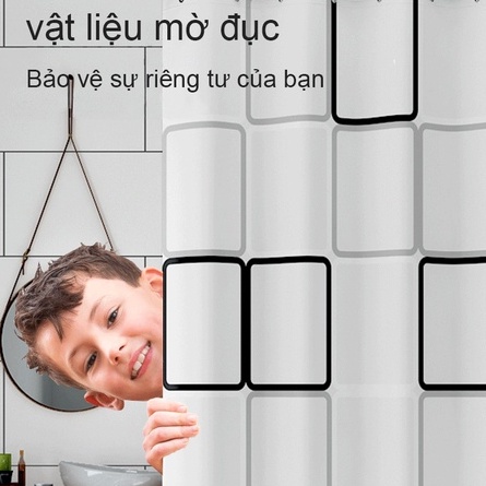 Rèm phòng tắm Rèm Cửa Nhà Tắm Peva Cao Cấp chống nước