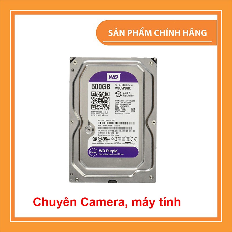 Ổ Cứng HDD 1TB | 2TB | 3TB | 4TB CHUYÊN DỤNG CHO CAMERA GIÁM SÁT, MÁY TÍNH