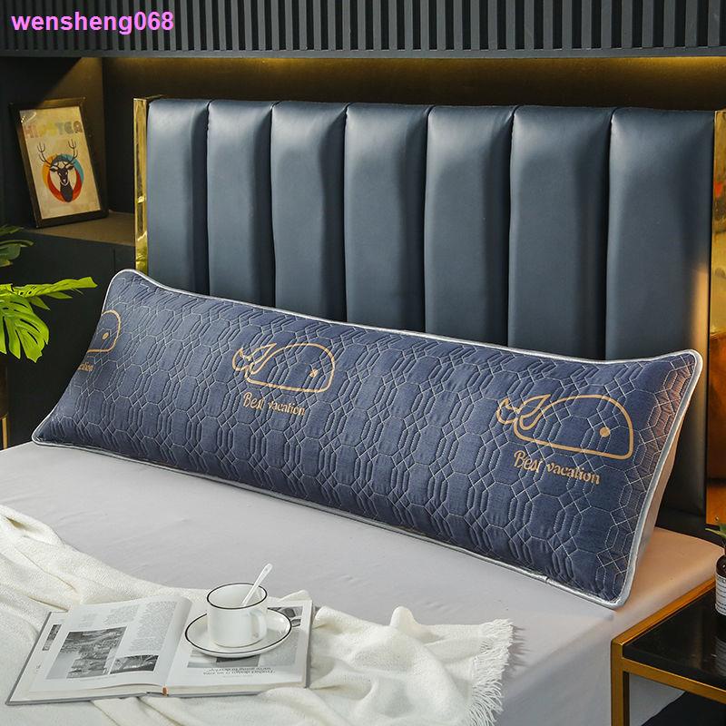 Bộ gối nằm đôi và vỏ gối dài 1.2 1.5 1.8m bằng polyester cho cặp đôi