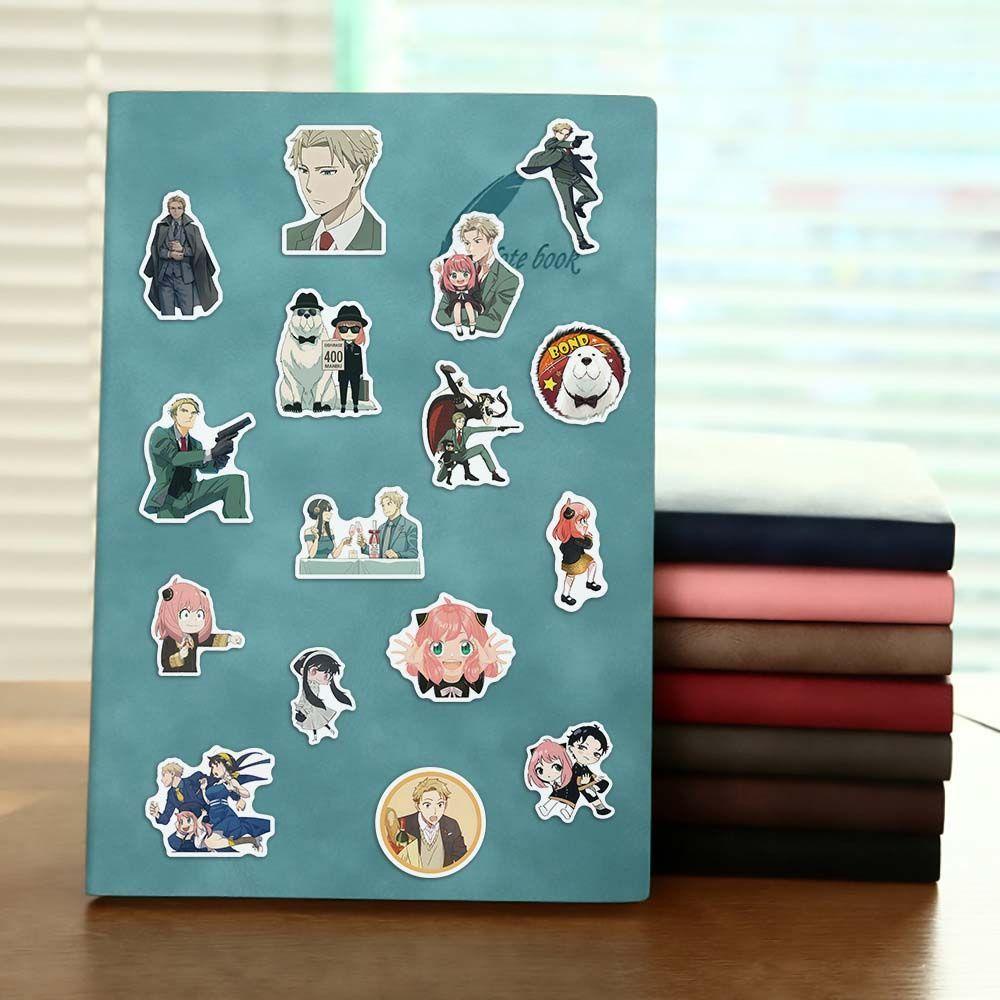 Augustine Spy X Nhãn Dán Họa Tiết Anime Nhật Bản Trang Trí Sổ Tay DIY