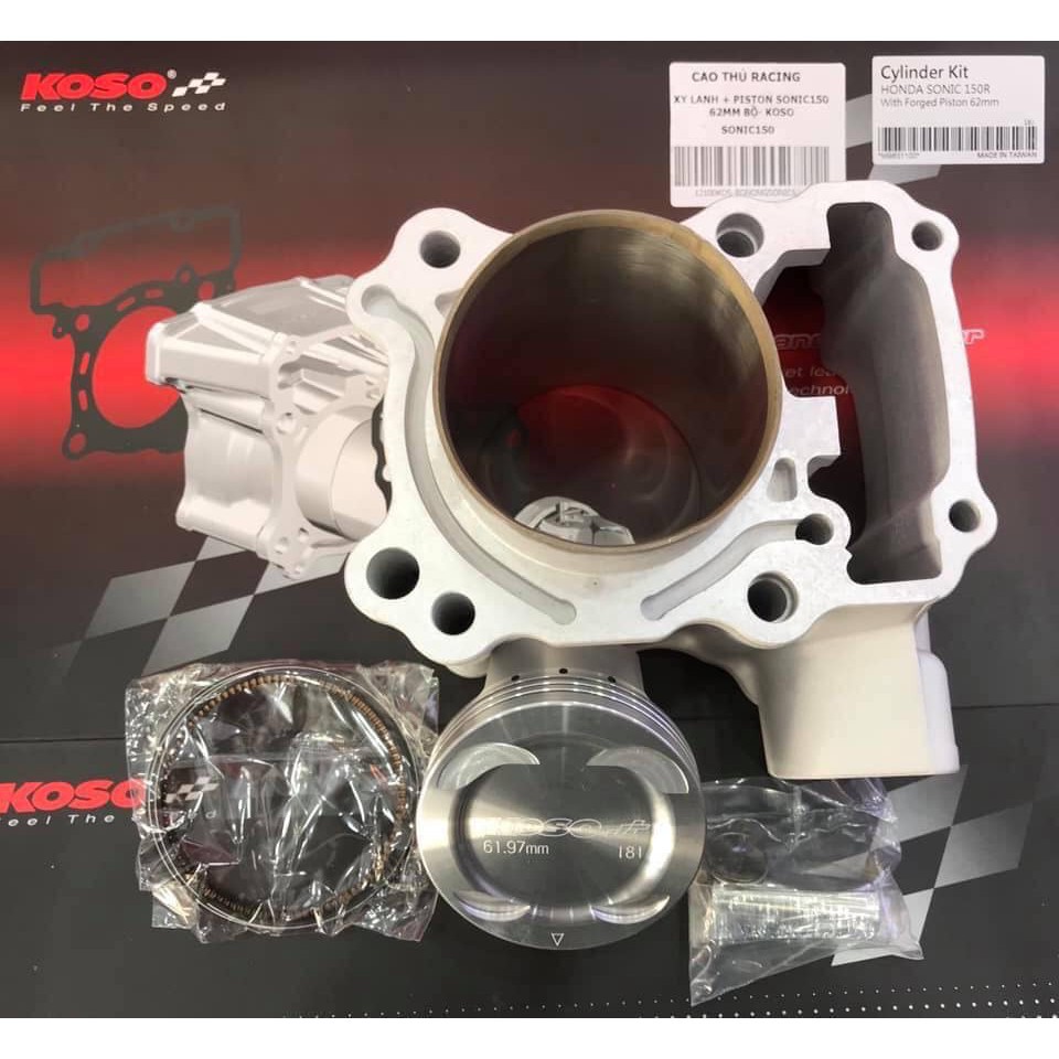 Lòng koso 62mm cho winner