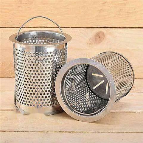 Giỏ lọc rác bồn rửa chén bát bằng inox dễ dàng thay thế cho gia đình