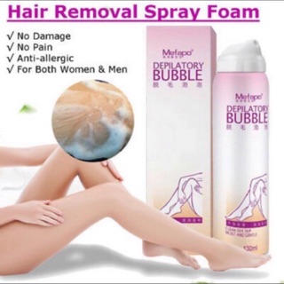 Xịt Tẩy Lông Cấp Tốc Không Đau Mefapo Hair Enemy Bubble