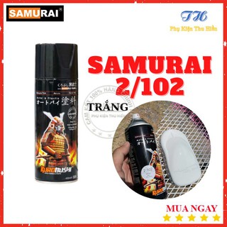 Sơn Xịt Samurai Màu Trắng - Mã 2/102