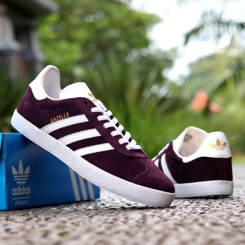 Giày Thể Thao Adidas Gazelle Heart Red Made Indonesia
