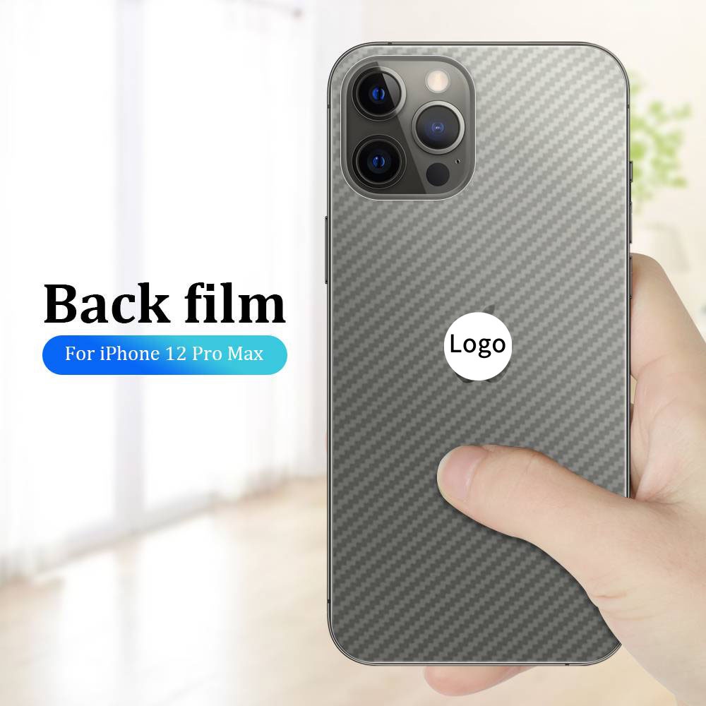 Phim Dán Bảo Vệ Mặt Sau Điện Thoại iphone 14 13 11 12 Pro Max Plus 7 8 Plus X XS Max XR SE 2020 2022 SE3 Bằng Sợi Carbon