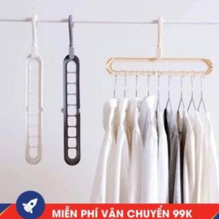 Móc Phơi Quần Áo Đa Năng Thông Minh 9 Lỗ