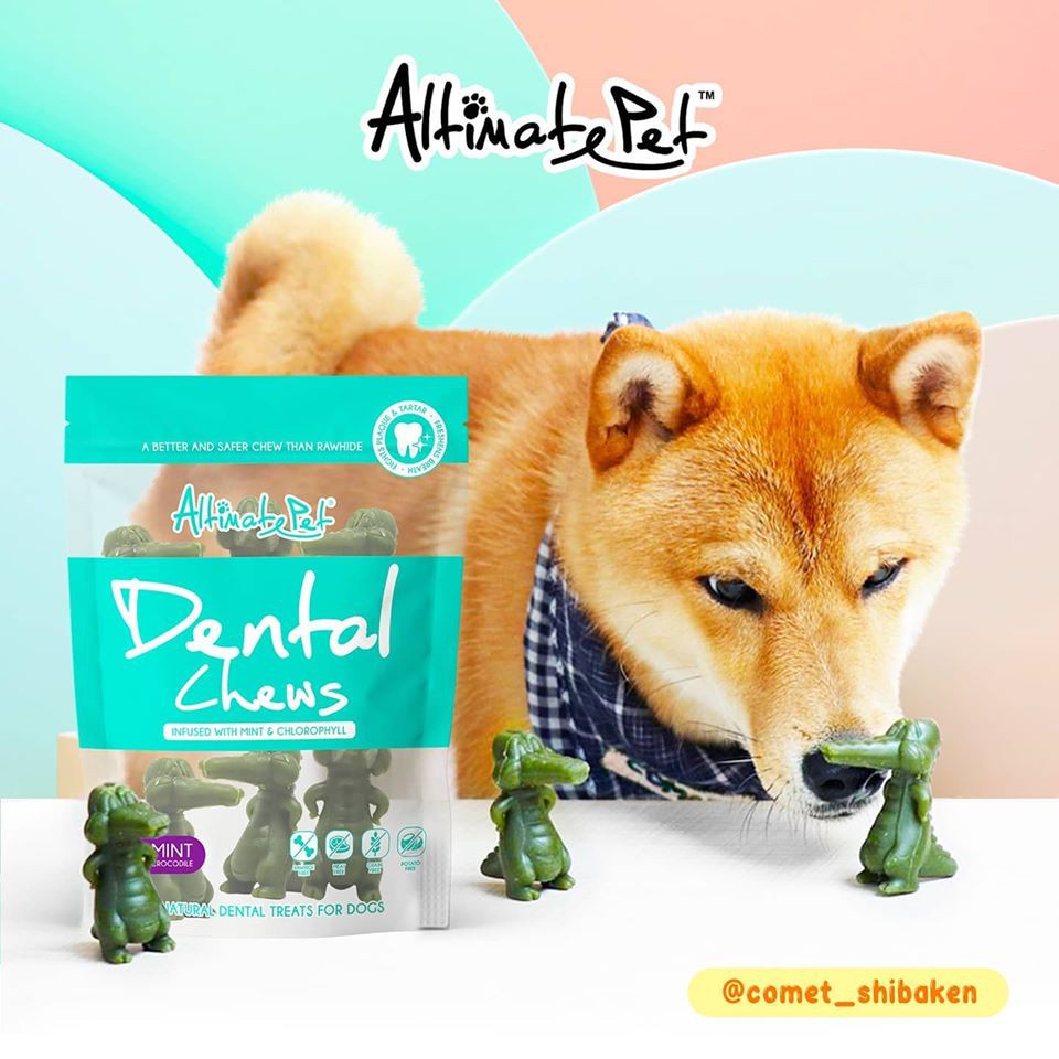 xương gặm sạch răng Altimate Pet Dental Chews 40gr và 150gr (sữa, bạc hà, việt quất)