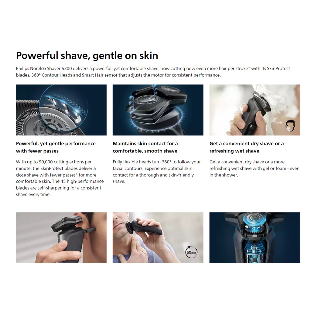 Máy cạo râu Philips Norelco 5300 Electric Shaver