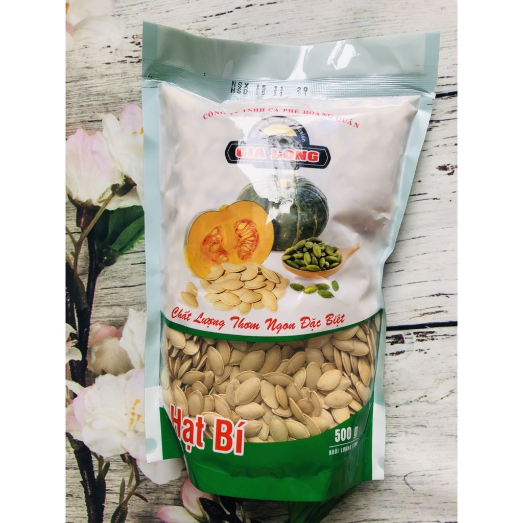 500g hạt bí Ngô giòn hạt lớn