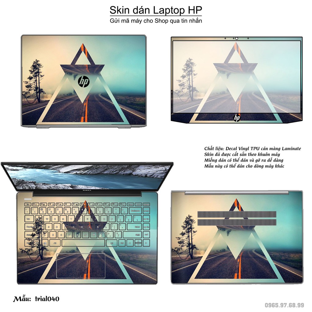 Skin dán Laptop HP in hình Đa giác _nhiều mẫu 7 (inbox mã máy cho Shop)