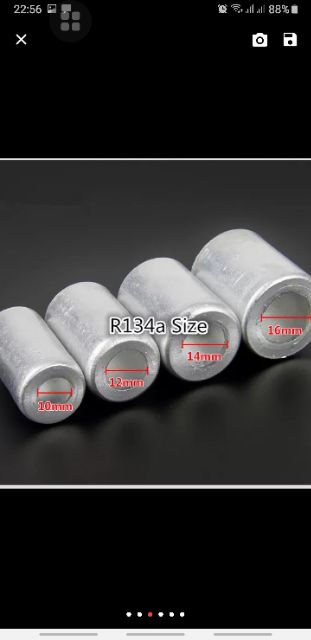 ÁO NHÔM SIZE 6/ R134