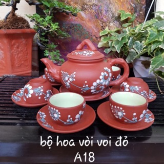 Ấm chén Tử Sa cao cấp ( Gốm Bát Tràng )